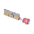 Super C Level Brass Multi-D Mortise Blade Cylinder Door Lock Core